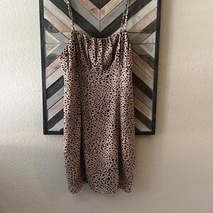 Lulus Leopard Print Slip Dress
Brand new